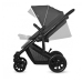 Kinderkraft Prime Lite Black Anthracite Bērnu Ratiņi 3in1