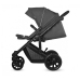 Kinderkraft Prime Lite Black Anthracite Bērnu Ratiņi 3in1