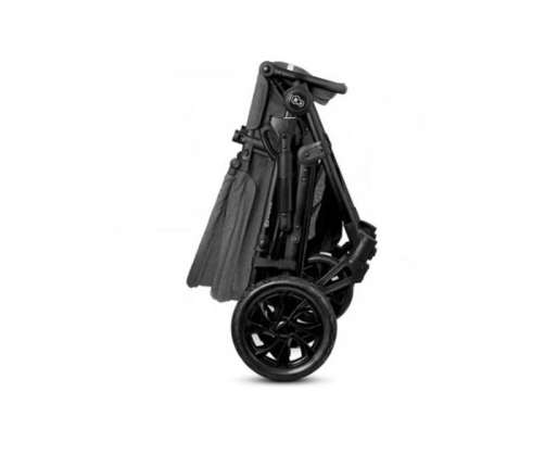 Kinderkraft Prime Lite Black Anthracite Bērnu Ratiņi 3in1