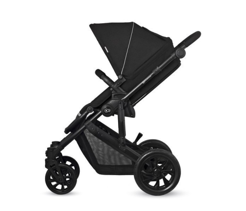 Kinderkraft Prime Lite Black Bērnu Ratiņi 2in1