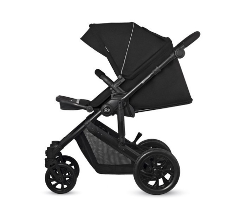 Kinderkraft Prime Lite Black Bērnu Ratiņi 2in1