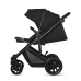 Kinderkraft Prime Lite Black Bērnu Ratiņi 2in1