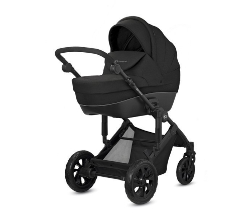 Kinderkraft Prime Lite Black Bērnu Ratiņi 2in1