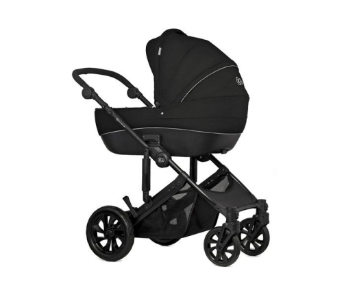 Kinderkraft Prime Lite Black Bērnu Ratiņi 2in1