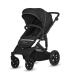 Kinderkraft Prime Lite Black Bērnu Ratiņi 2in1