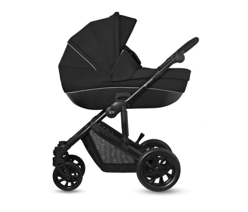 Kinderkraft Prime Lite Black Bērnu Ratiņi 2in1