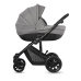 Kinderkraft Prime Lite Grey Bērnu Ratiņi 3in1