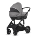 Kinderkraft Prime Lite Grey Bērnu Ratiņi 3in1