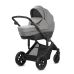 Kinderkraft Prime Lite Grey Bērnu Ratiņi 3in1