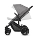 Kinderkraft Prime Lite Grey Bērnu Ratiņi 3in1