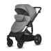 Kinderkraft Prime Lite Grey Bērnu Ratiņi 3in1