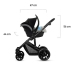 Kinderkraft Prime Lite Grey Bērnu Ratiņi 3in1