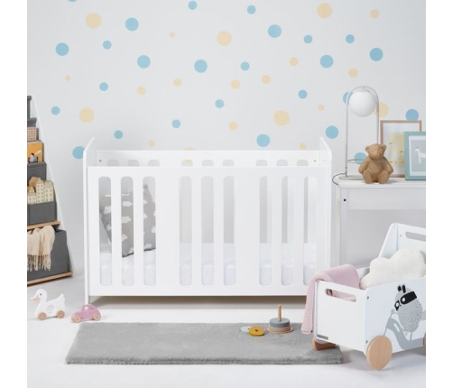 KinderKraft Stello White Bērnu gulta