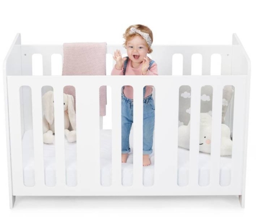 KinderKraft Stello White Bērnu gulta