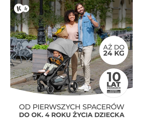 KinderKraft Trig 2 Grey Прогулочная Коляска