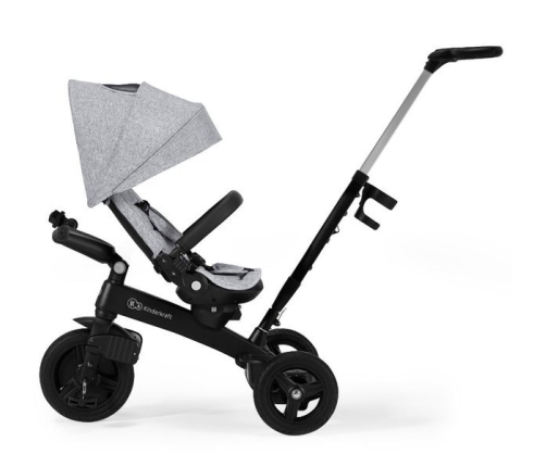 Kinderkraft Twipper Grey 5in1 Детский трехколесный велосипед