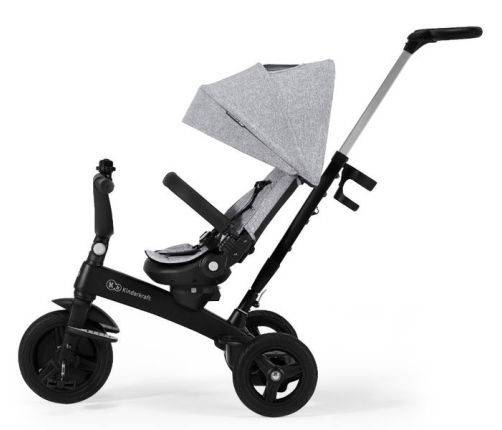 Kinderkraft Twipper Grey 5in1 Детский трехколесный велосипед