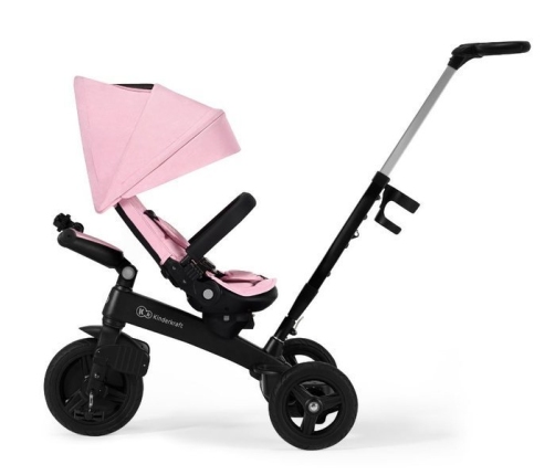 Kinderkraft Twipper Pink 5in1 Bērnu trīsritenis