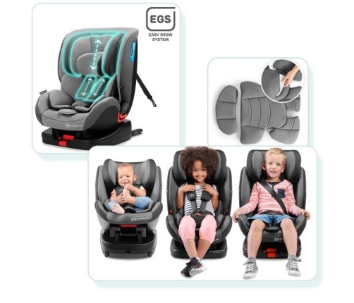 Kinderkraft Vado Black Bērnu Autokrēsls 0-25 kg