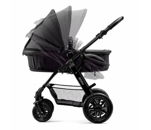 Kinderkraft XMoov Black Детская Коляска 3 в 1 (air)