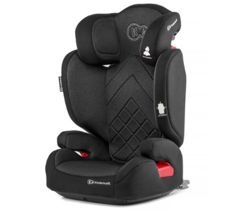 Kinderkraft XPand Black Bērnu Autokrēsls 15-36 kg