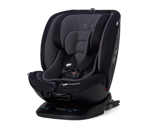 Kinderkraft Xpedition 360 Black Bērnu Autokrēsls 0-36 kg