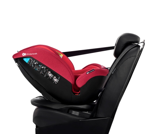 Kinderkraft Xpedition 360 Red Bērnu Autokrēsls 0-36 kg