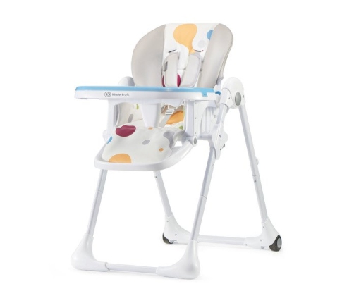 KinderKraft Yummy Beige multicolor Barošanas Krēsls