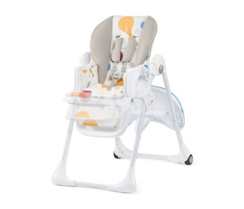 KinderKraft Yummy Beige multicolor Barošanas Krēsls