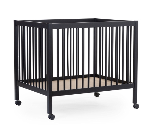 Koka manēža sētiņa Childhome Playpen 97 Wood Black