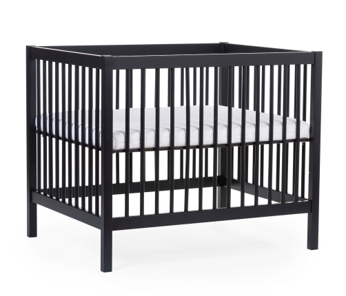 Koka manēža sētiņa Childhome Playpen 97 Wood Black