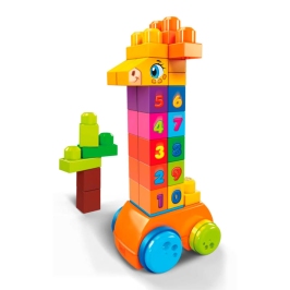 Konstruktors Fisher Price Mega Bloks Count & Bounce Giraffe GFG19