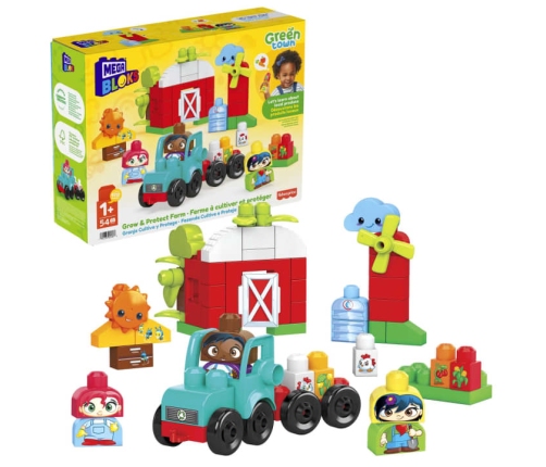 Конструктор Fisher Price Mega Bloks Green Town Grow & Protect Farm HDL07