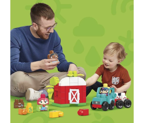 Конструктор Fisher Price Mega Bloks Green Town Grow & Protect Farm HDL07