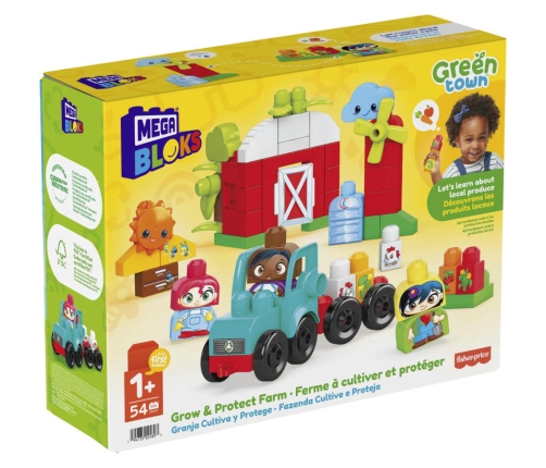 Конструктор Fisher Price Mega Bloks Green Town Grow & Protect Farm HDL07