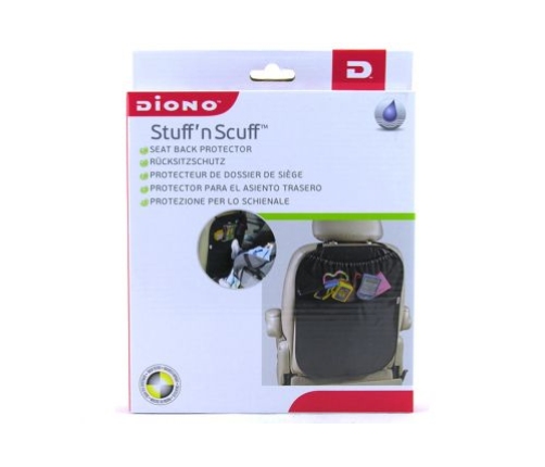 Защита на спинку авто кресла DIONO STUFF N SCUFF Black D40231