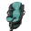 Kuli-Muli pretsviedrēšanas ieliktnis autosēdeklim Dark Turquoise