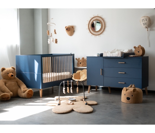 Комод c пеленальным столиком Childhome Bold Blue