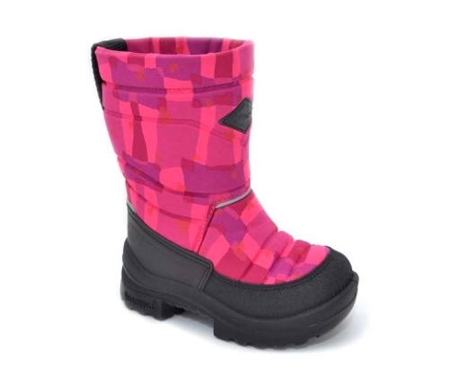 Kuoma Pink Big Square Bērnu ziemas zābaki Ar siltinājumu: līdz -30C