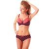 La Bebe Boutique Lingerie Cotton Wild Peach Polka Dots Бюстгальтер для беременности и кормления