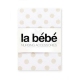 La Bebe Cotton 60x120+12 cm Dots Хлопковая простынка с резинкой