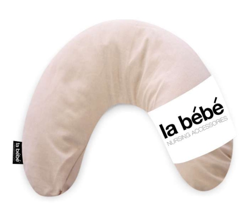 La Bebe Mimi Nursing Cotton Pillow Beige Подковка подушечка 19*46cm