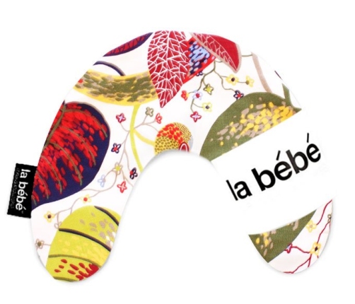 La Bebe Mimi Nursing Cotton Pillow Color Full Summer Подковка для сна, кормления малыша 19x46cm