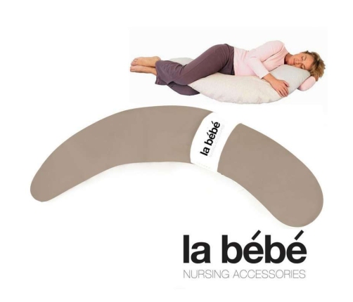 La Bebe™ Moon Maternity Pillow Cover Art.7775 Beige Papildus PĀRVALKS pakaviņam 36*185 cm