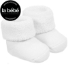 La bebe Natural Eco Cotton Baby Socks White Dabīgas kokvilnas mazuļu zeķītes / zeķes