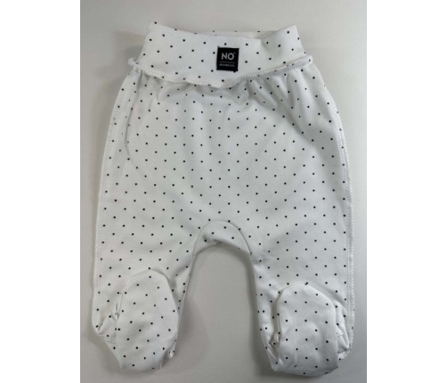 La Bebe NO Baby Pants Dots Детские штанишки с широким поясом и закрытыми пяточками из чистого хлопка