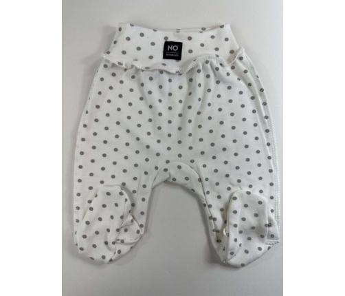 La Bebe NO Baby Pants Dots Детские штанишки с широким поясом и закрытыми пяточками из чистого хлопка