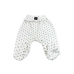 La Bebe NO Baby Pants Dots Детские штанишки с широким поясом и закрытыми пяточками из чистого хлопка