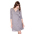La Bebe Nursing Cotton Dress Donna Grey Pirms/Pēc dzemdību kleita/halāts
