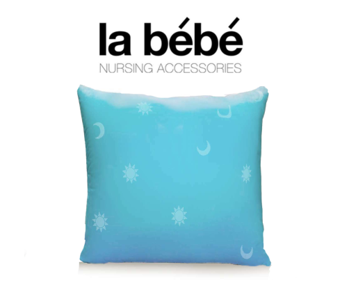 La Bebe Nursing Pillow Fjädrar Spilvens ar dūnu, spalvu pildījumu 40x40 cm